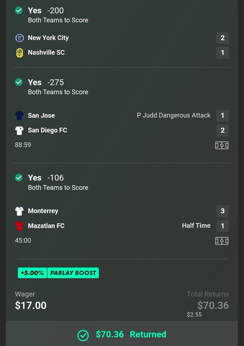 +300 BTTS Lay ✅️ 

Posted in <a href="/TheEmpireBets/">Empire</a> (Use code Fly10, make it cheap) 

whop.com/checkout/plan_…