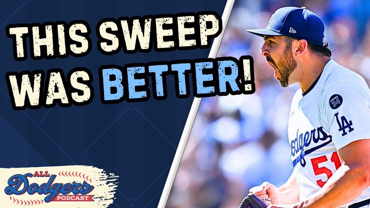 All Dodgers (@alldodgersla) on Twitter photo What a sweep for the #Dodgers! Join <a href="/realFRG/">Clint Pasillas</a> and <a href="/snidog/">Jeff J. Snider</a> tonight at 8pm PDT to talk about LA taking back control of the NL West! Link in first reply. 👇 What a sweep for the #Dodgers! Join <a href="/realFRG/">Clint Pasillas</a> and <a href="/snidog/">Jeff J. Snider</a> tonight at 8pm PDT to talk about LA taking back control of the NL West! Link in first reply. 👇