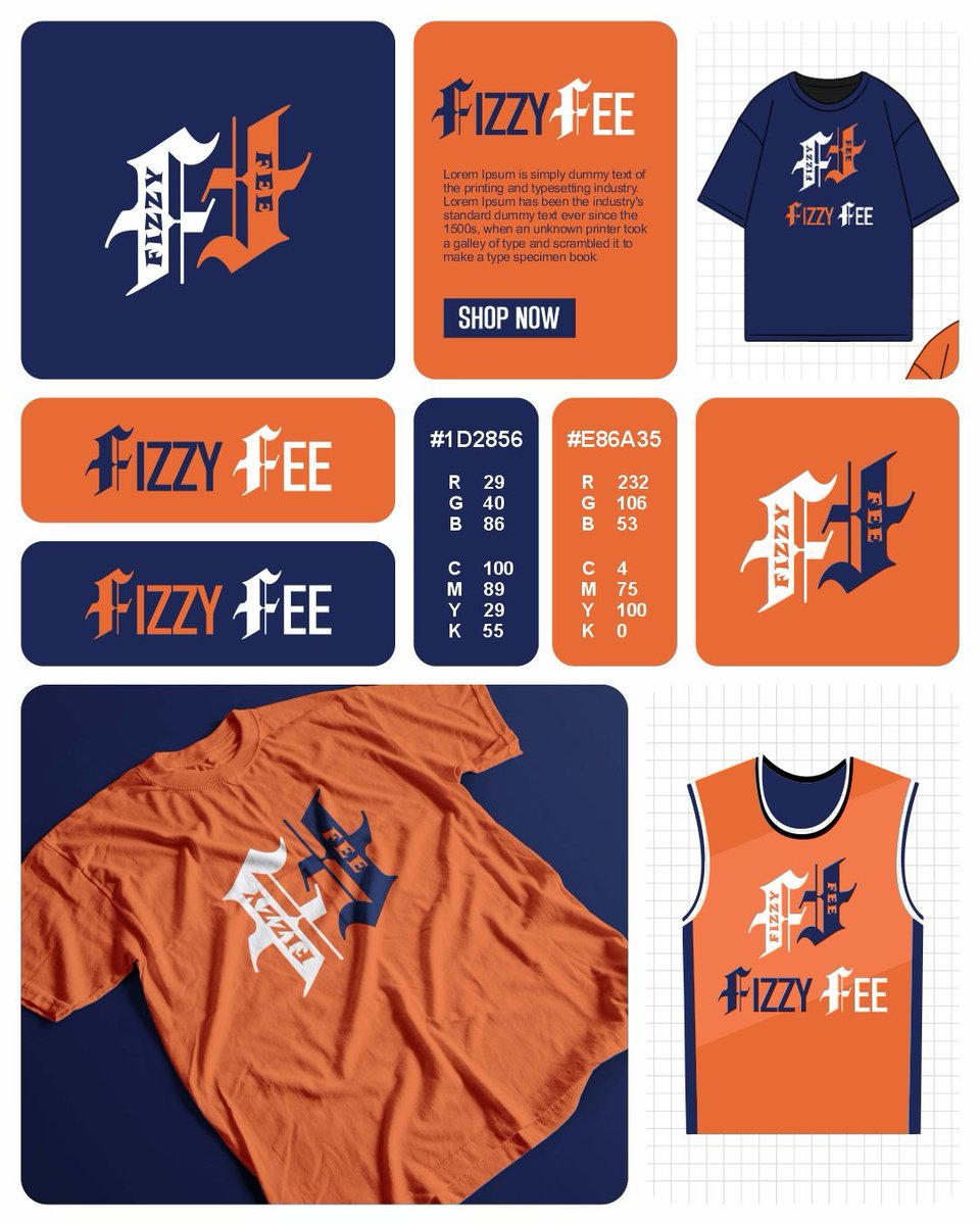 layers_hamza's tweet photo. 🔥 Fizzy Fee 🏀💯
I designed this logo almost 2 years ago for a local customer, and today I brought it back to life with a mood board + mockup of a tee 👕✨

How’s it looking? 👀 Drop your feedback below ⬇️
📩 For queries: itxhamzarizvi@gmail.com

#BasketballWear #designer #logo https://t.co/GT4JSqcbVl