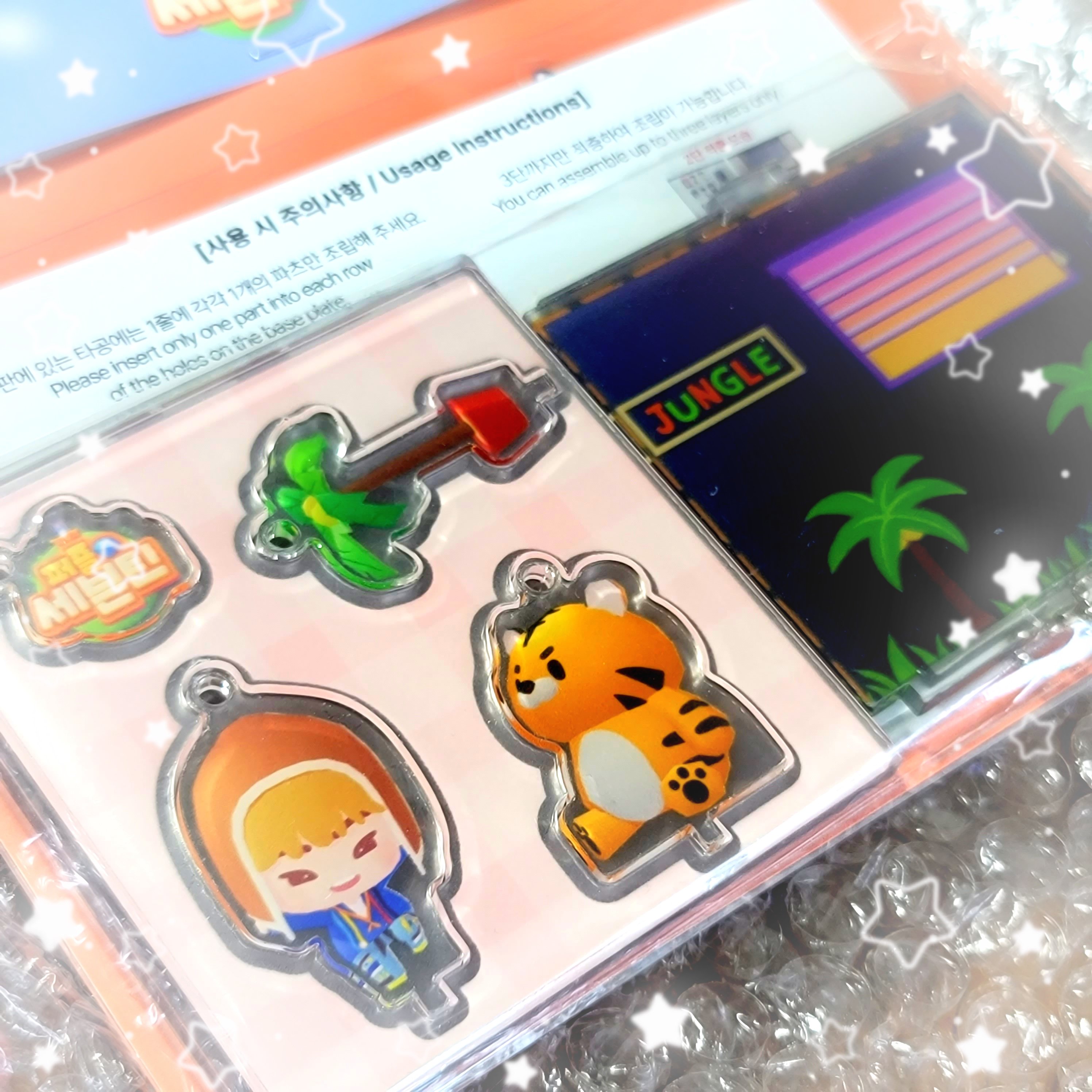 セブチ　ぱじゅち　アクリルジオラマ&スタイリングステッカー アクリルジオラマ「A3!×歌舞伎」01/集合イラスト(ミニキャラ