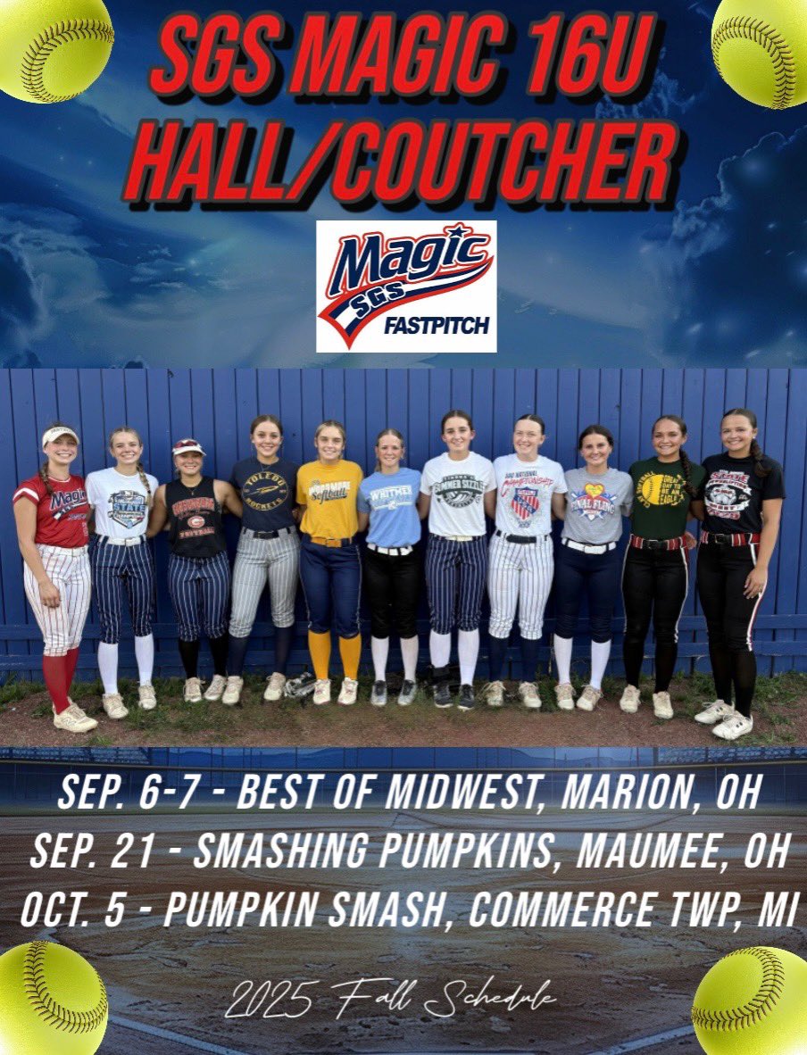 CoutcherJulia's tweet photo. Excited to play with this team! Here’s our fall schedule and Marion schedule. Come check us out. @jess_bracamonte @marleewilson @CoachPena_BSU @chris_stelma @Mcwhiff438 @DloweOilerkid @Paige_McMenemy @coachkayleefox @CoachWThees @LourdesSoftball @AC_softball @coachjen_gvsu https://t.co/Oz3LQGoL4C