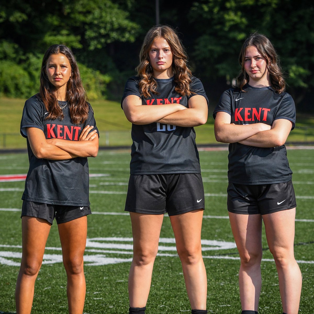 RoughRidersKENT's tweet photo. After last night’s statement win over powerhouse Jackson, there’s no better time to meet the senior leaders steering this squad: Abby Booher, Hannah Hido &amp; Gianna Yanelli — 4-yr letter winners, 2-yr captains, and the heartbeat of Rider Nation. 🙌 #KentRiderPride https://t.co/QybdabkM5W
