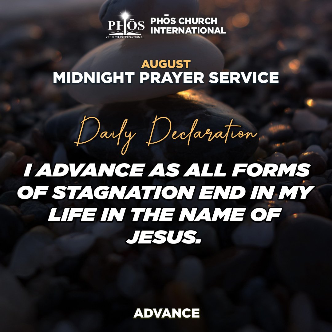 thephoschurch's tweet photo. BELIEVE IT. DECLARE IT.
#advance #midnightPrayerService https://t.co/yH1L825QJ6