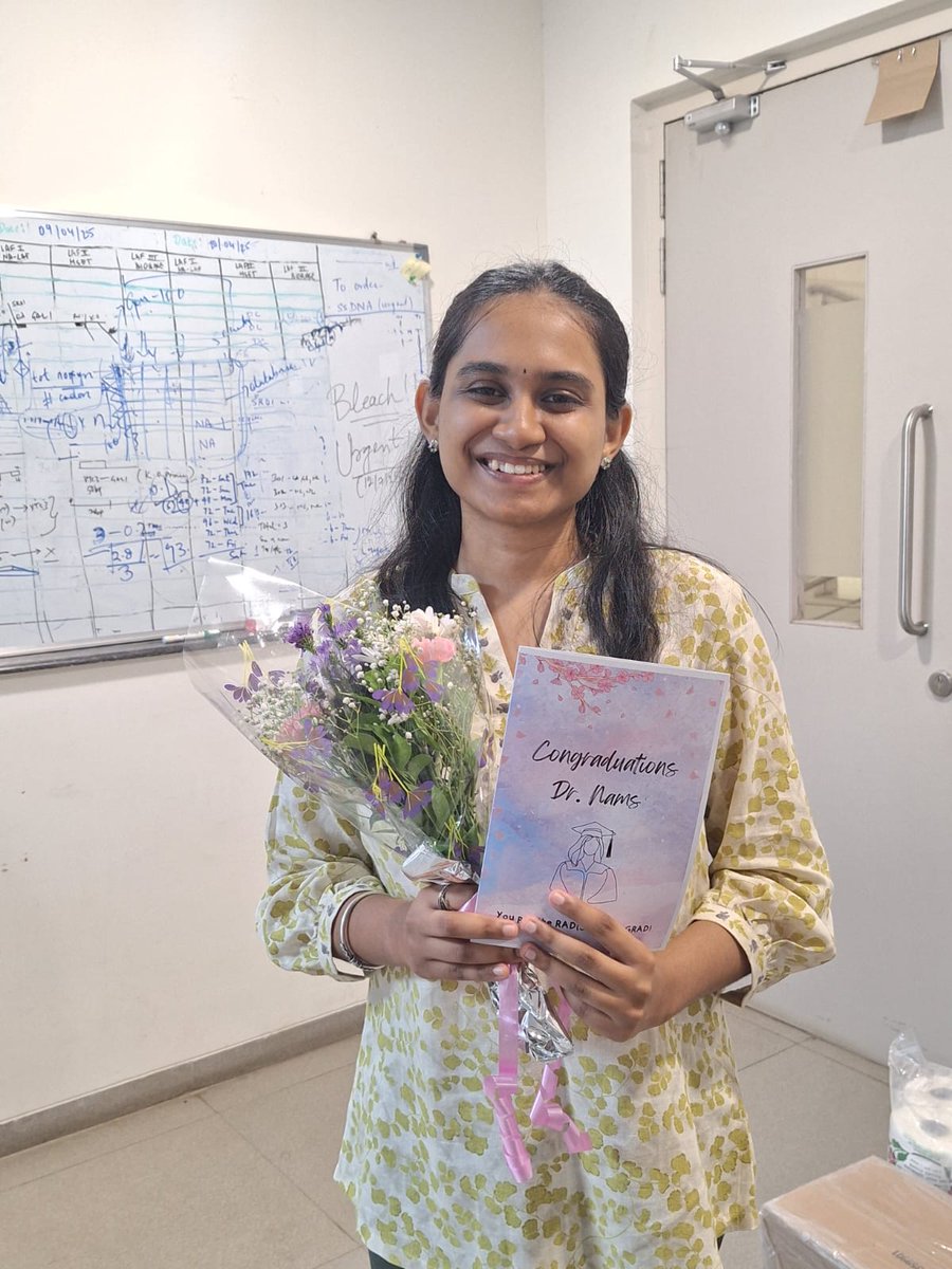 Recently, <a href="/namratharaj29/">Namratha</a> successfully defended her Ph.D. thesis. Congratulations, Namratha! 

Wishing you the best in all your future endeavors!