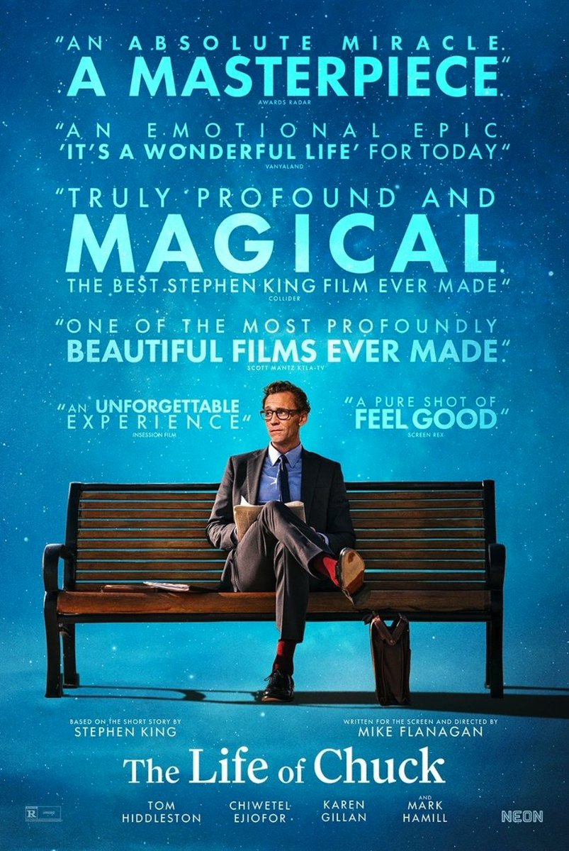 #TheLifeOfChuck - WE CONTAIN MULTITUDES…

One of the most magical movie-experiences I have experienced in my life. One of those magical movies that gives you love, gives you hope, and leaves you with an immense desire to go out and enjoy life.

Yes, I know, what I´m saying (and