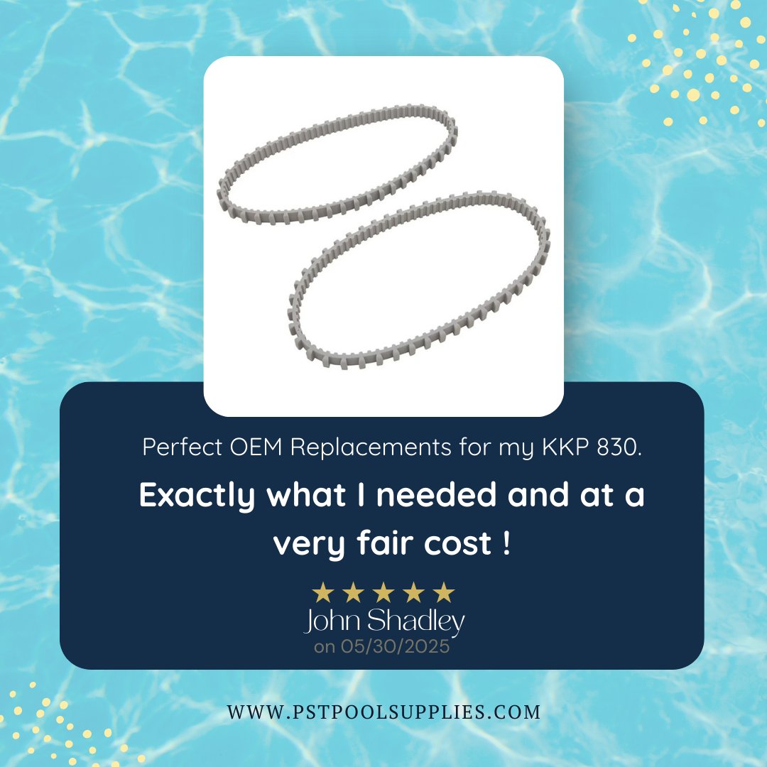 🐾 Back on track. Perfect OEM replacements, zero hassle.
Shop now 👉 pstpoolsupplies.com
#5starproductreview #productreviews #5starreview #productreview
pstpoolsupplies.com/products/track…