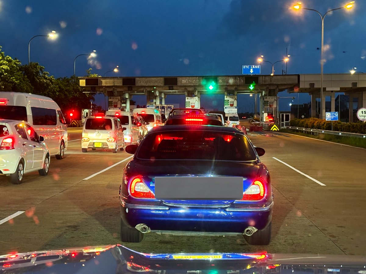 Airport Exit on a Monday morning. 5:30AM

Only two counters for money transactions and ETC is closed.