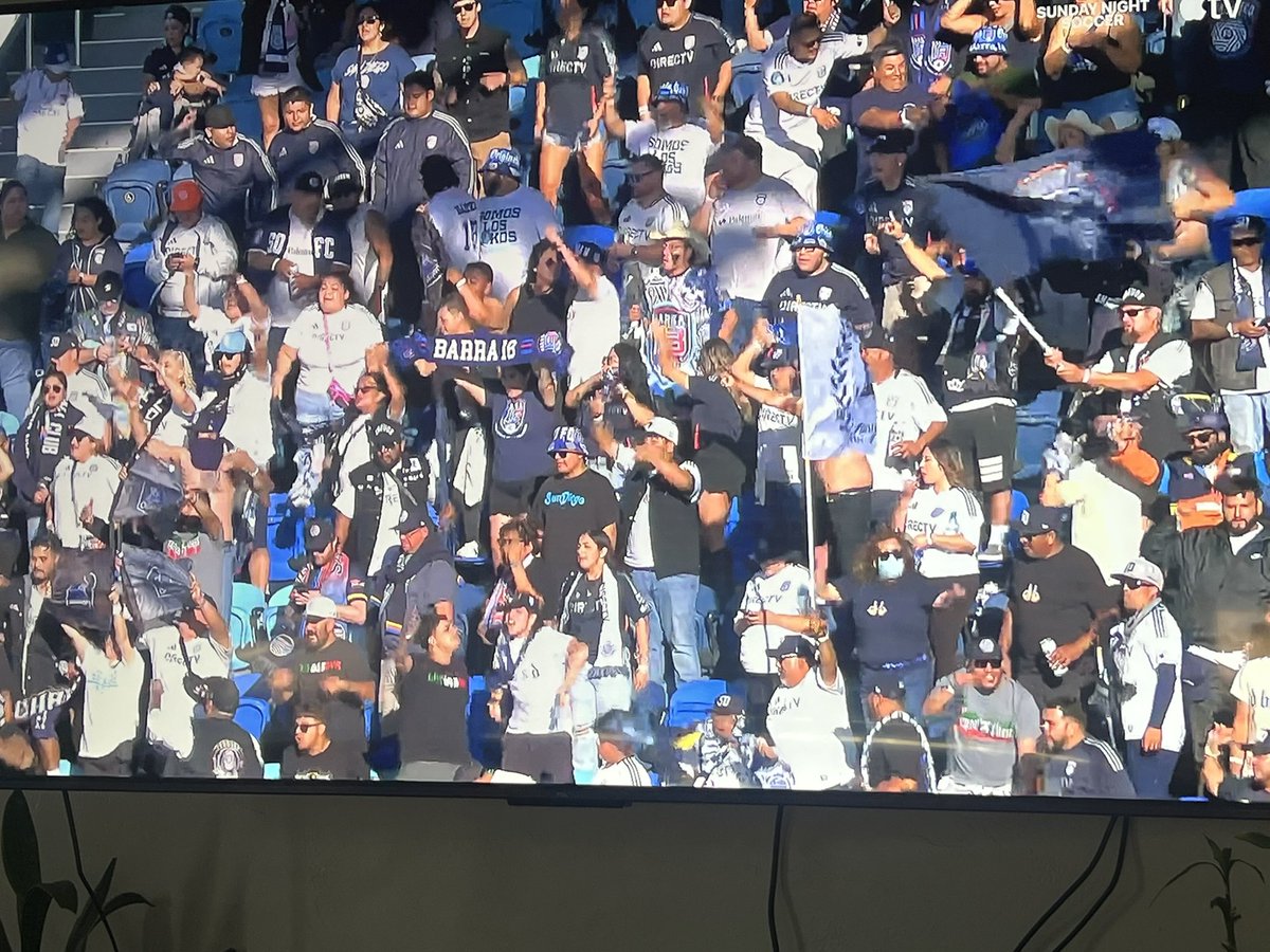 Big shout out to all the supporters <a href="/BarraSDFC18/">Barra18</a> for making the trip. <a href="/sandiegofc/">San Diego FC</a> we never had a doubt Let’s Gooooo!!!!