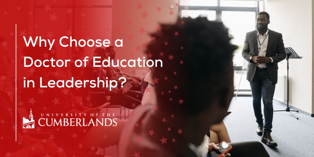 Becoming a leader in education starts with a Doctor of Education in Leadership.📃 Join the ranks of top-tier educators equipped to drive innovation, mentor others, and guide systemic change. bit.ly/3Ux0RtF