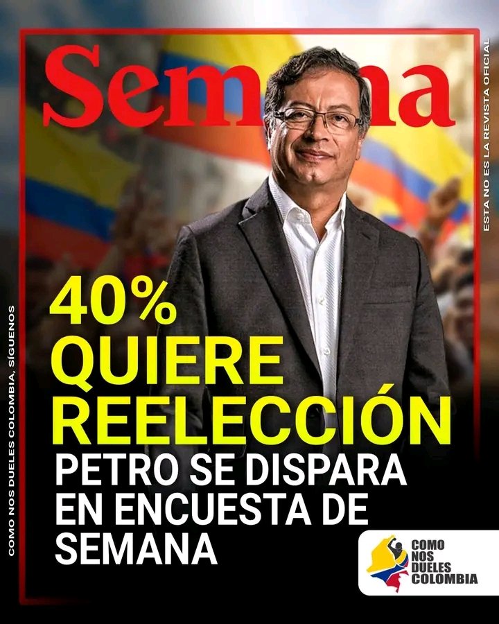 "Yo voy hasta donde el pueblo lo permita"
El pueblo quiere la reelección y el pueblo tiene la razón.