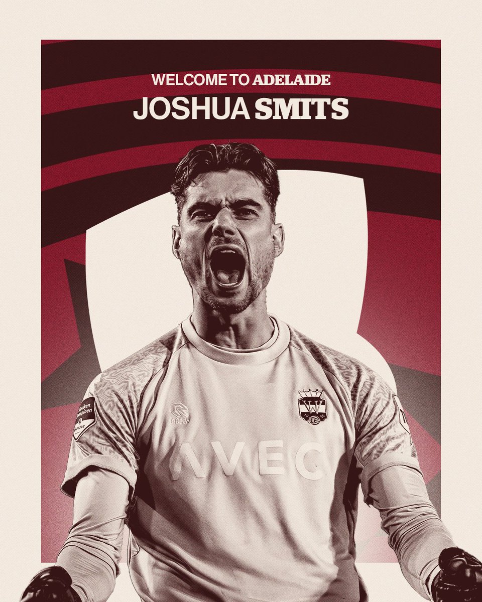 We're Smitten 🥰

Adelaide United is delighted to announce the signing of Dutch shot-stopper Joshua Smits on a two-year deal.

Details → bit.ly/4mLFYHc
