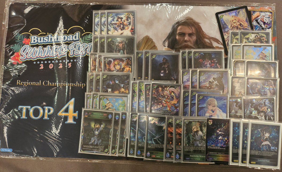 BSF Toronto SVE🥉
6-2 personal 5-3 team

Return from committing war crimes in WS

Kuon ✅️/✅️
Puppet ✅️/❌️
Amulet ✅️/✅️
Kuon ❌️/❌️🎲
Puppet ✅️/✅️

T8 Puppet ❌️/✅️🎲
T4 Sword ✅️/❌️
3️⃣/4️⃣ Kuon R4 rematch ✅️/✅️🎲

We don't play sv <a href="/sothe50/">Sothe</a> <a href="/LunaPyons/">Luna 🌙</a>