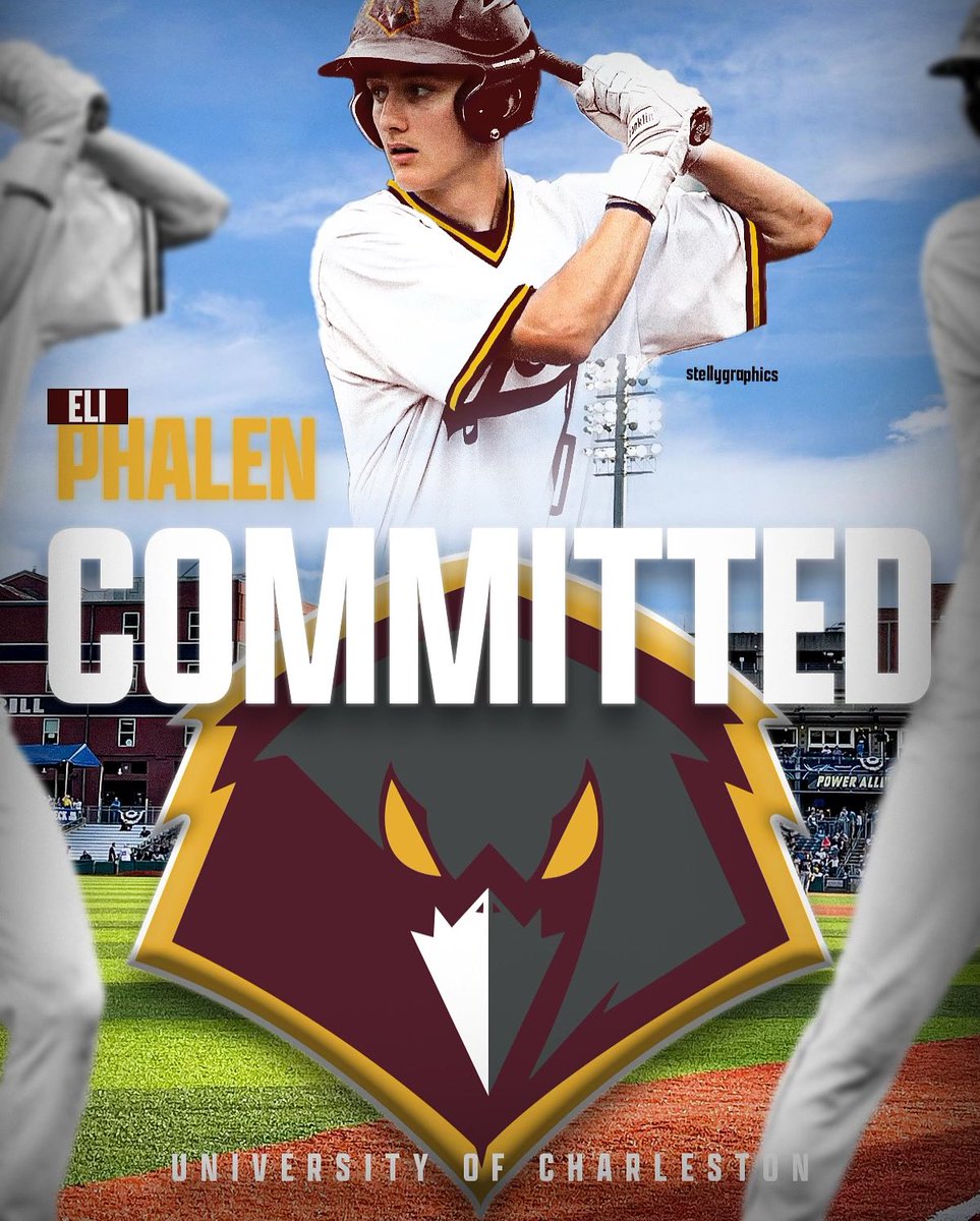 Eli Phalen (@eliphalen10) on Twitter photo AGTG 150% committed. Thank you to Coach Peterson and Coach Watson for the opportunity!!
<a href="/DPetey27/">Dean Peterson</a> <a href="/KyleWatson_22/">Kyle Watson🧢</a> <a href="/CLyles32/">Carter Lyles</a> <a href="/UCWV_Baseball/">Charleston Golden Eagles Baseball</a> AGTG 150% committed. Thank you to Coach Peterson and Coach Watson for the opportunity!!
<a href="/DPetey27/">Dean Peterson</a> <a href="/KyleWatson_22/">Kyle Watson🧢</a> <a href="/CLyles32/">Carter Lyles</a> <a href="/UCWV_Baseball/">Charleston Golden Eagles Baseball</a>