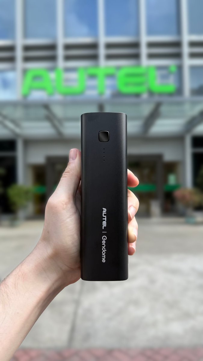 AutelEnergyShop's tweet image. Straight from the source ⚡🏢 #Everydaytech #TechEssentials #PowerBank