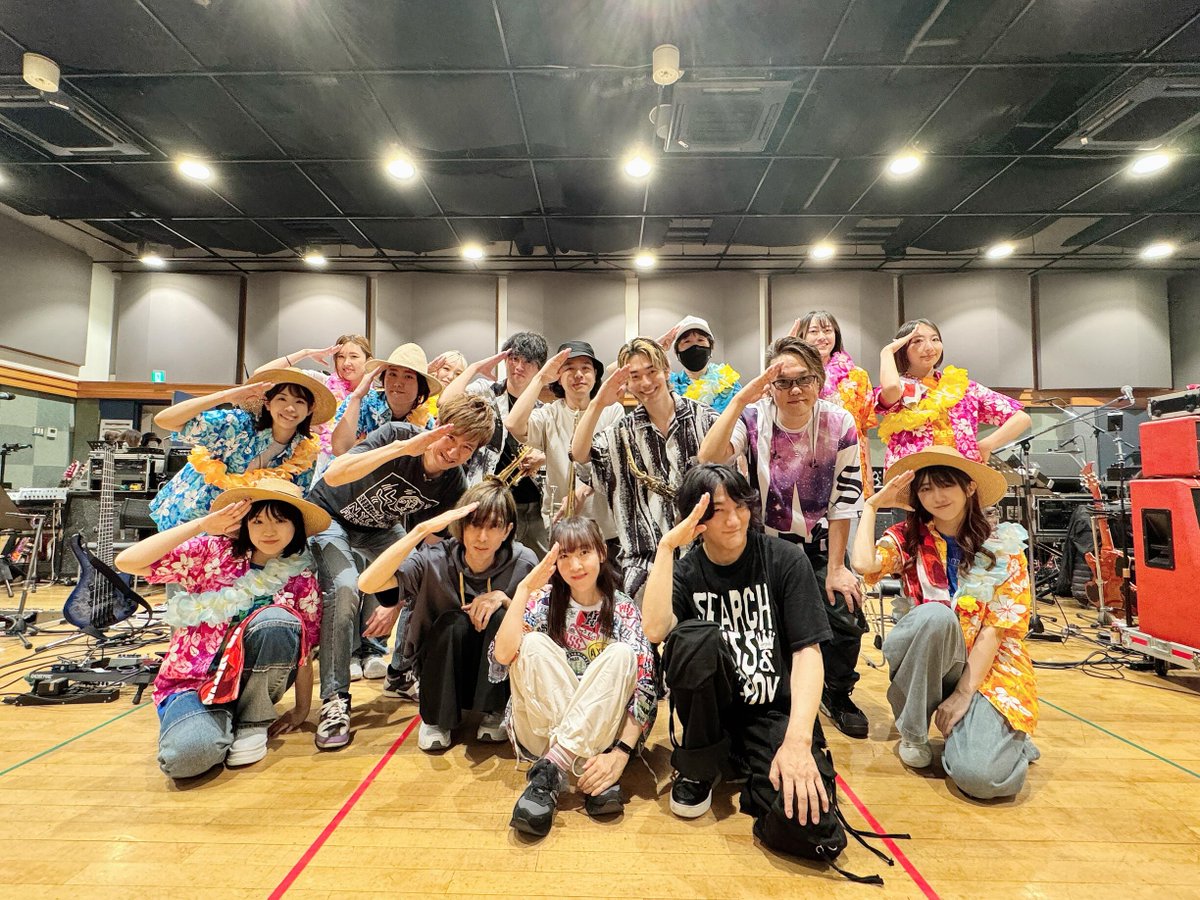 ━━━━━━━━━━━━
　🌟アニサマ2025🌟
　✉リハーサル便り✉
━━━━━━━━━━━━

🟦8/30(土)出演
angela のおふたりのリハーサル現場から🫡📸
anisama.tv/2025/artists/a…

🎬テーマソング配信＆MV公開中！
atsukoさんにもご参加いただきました✨
youtube.com/watch?v=5APOup…