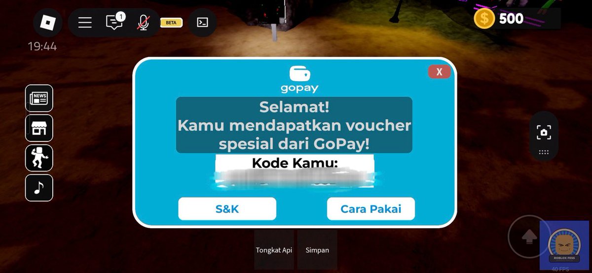 mlbbproplay's tweet image. Gess info buat top up robux lagi nih dari gopay ada aja gebrakannya

Ayo summit di raja ampat, bisa dapet kode voucher cashback gopay

Mayan buat beli robux

Ini bisa dipake di google play, apple, sama di gopay games

Jadi ada 3 kode dari gopay ytta