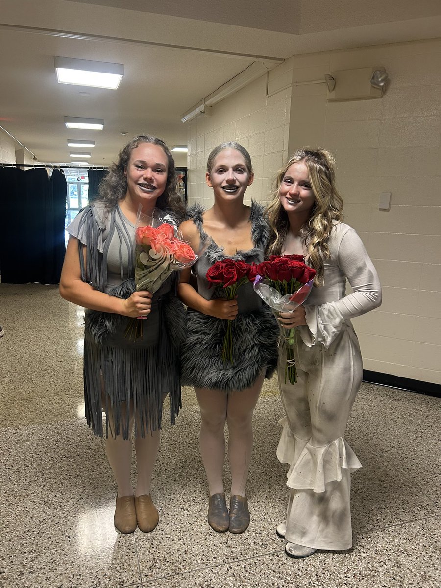 Awesome musical, everyone. Way to go to our three softballers in it. You "killed" it!