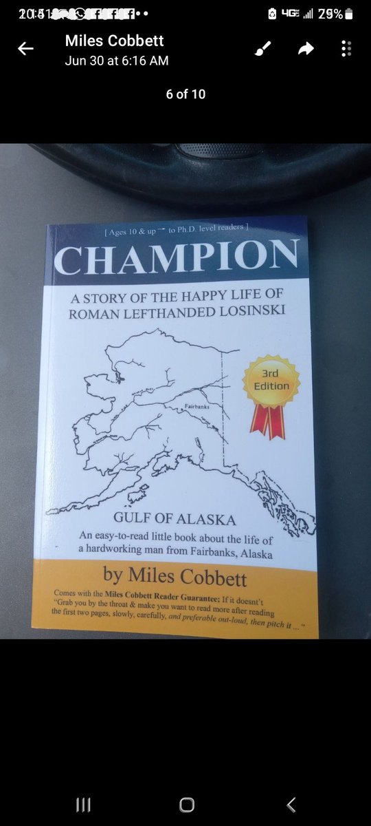MilesCobbett's tweet photo. #ReadAloudBooks #Read #Aloud #Books #Champion by Miles Cobbett https://t.co/krB2xjkMa6