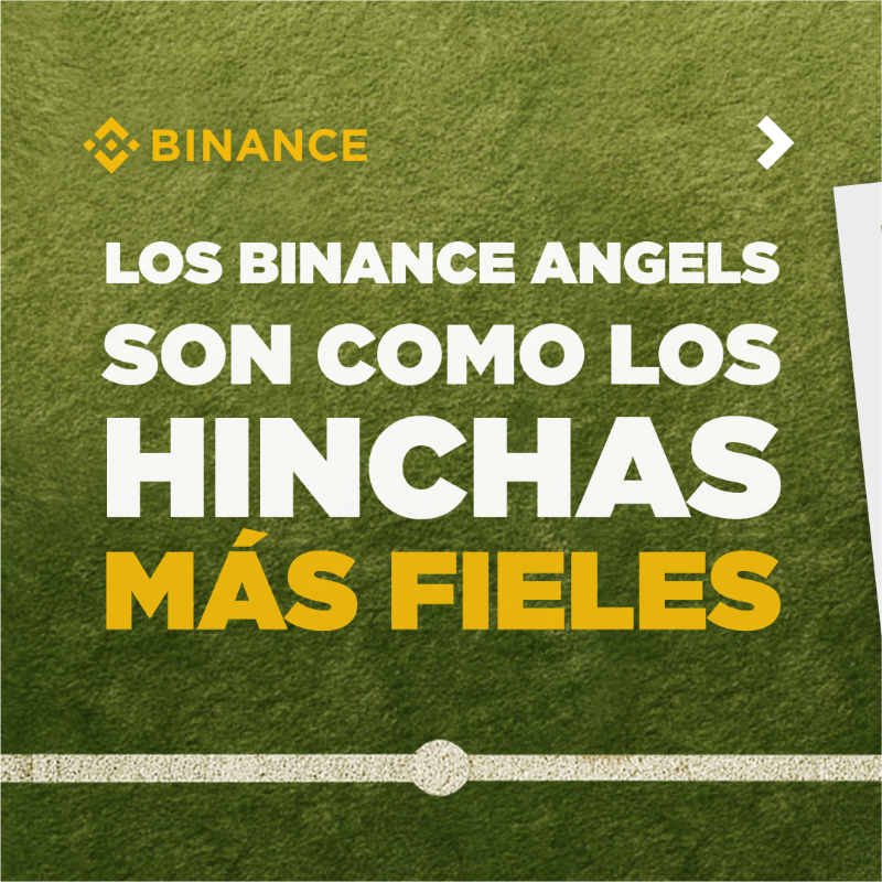 binance's tweet photo. Esta temporada de fútbol, arrancá con un cambio de juego hacia tus objetivos con Binance