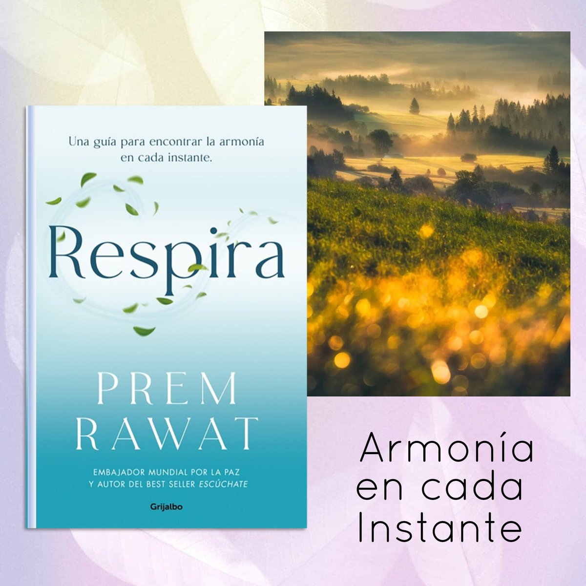 Encontrar Armonía es un deseo común. “Respira” recorre las líneas para encontrarla. bit.ly/3Ea8Jgd #LeoRespira #peaceispossible #Infpeace #PremRawat