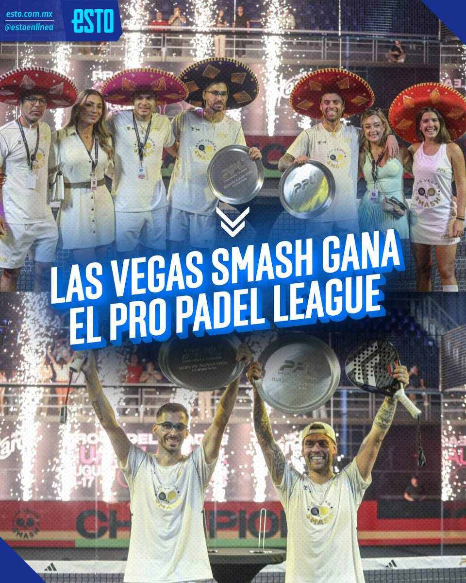 Final inolvidable en Guadalajara 😱♥️

Las Vegas Smash con Gonzalo y Alfonso vencieron a San Diego Stingray con Luca y Alex por parciales de 6-3,6-7(6-8) y 10-7 el super tie break 🔥

📸 <a href="/DTmayo17/">Tamayo</a> 

👉 goo.su/zUP6Iz