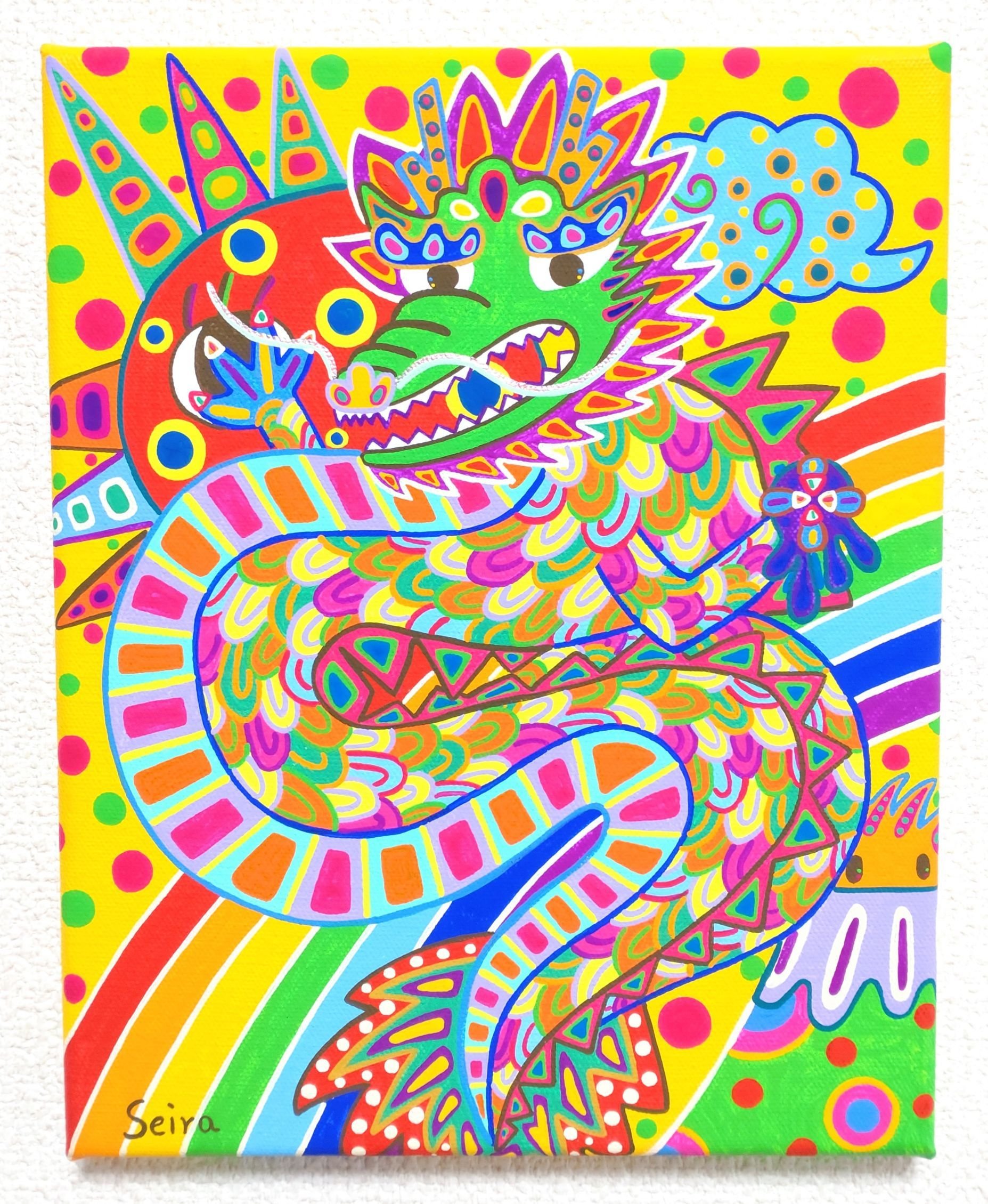 【一点物イラストアート】ヤラなきゃヤラれる【現代アート/イラスト】 一点物イラストアート】ヤラなきゃヤラれる【現代アート
