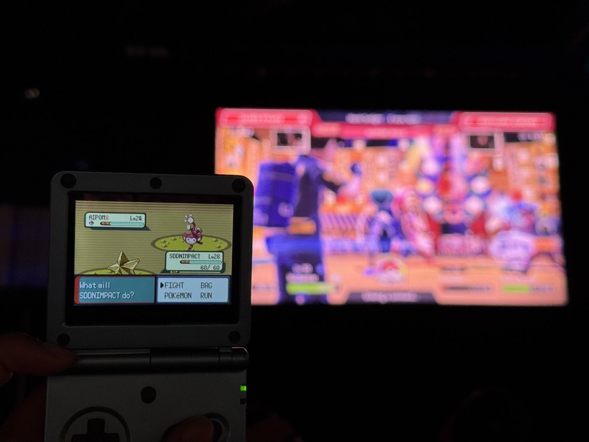 cilerba's tweet photo. SHINY AIPOM DURING THE VG FINALS OF MY FIRST POKéMON WORLDS https://t.co/wRtS5BtxKJ