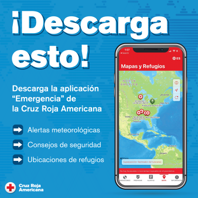 Hurricane season is here! Download the free Red Cross Emergency App to have weather updates, shelter locations and important info at your fingertips -- both for you and loved ones in other ZIP codes. Search for "Red Cross Emergency" in your app store or text GETEMERGENCY to 90999