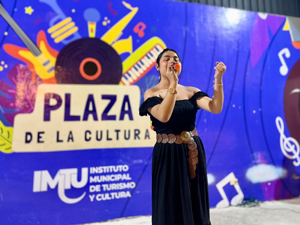 La talentosa tecleña, Génesis Amaya, se encuentra realizando una gran presentación en la Plaza de La Cultura, Paseo El Carmen. 

Cada fin de semana preparamos una agenda cultural para que disfrutes junto a toda tu familia.