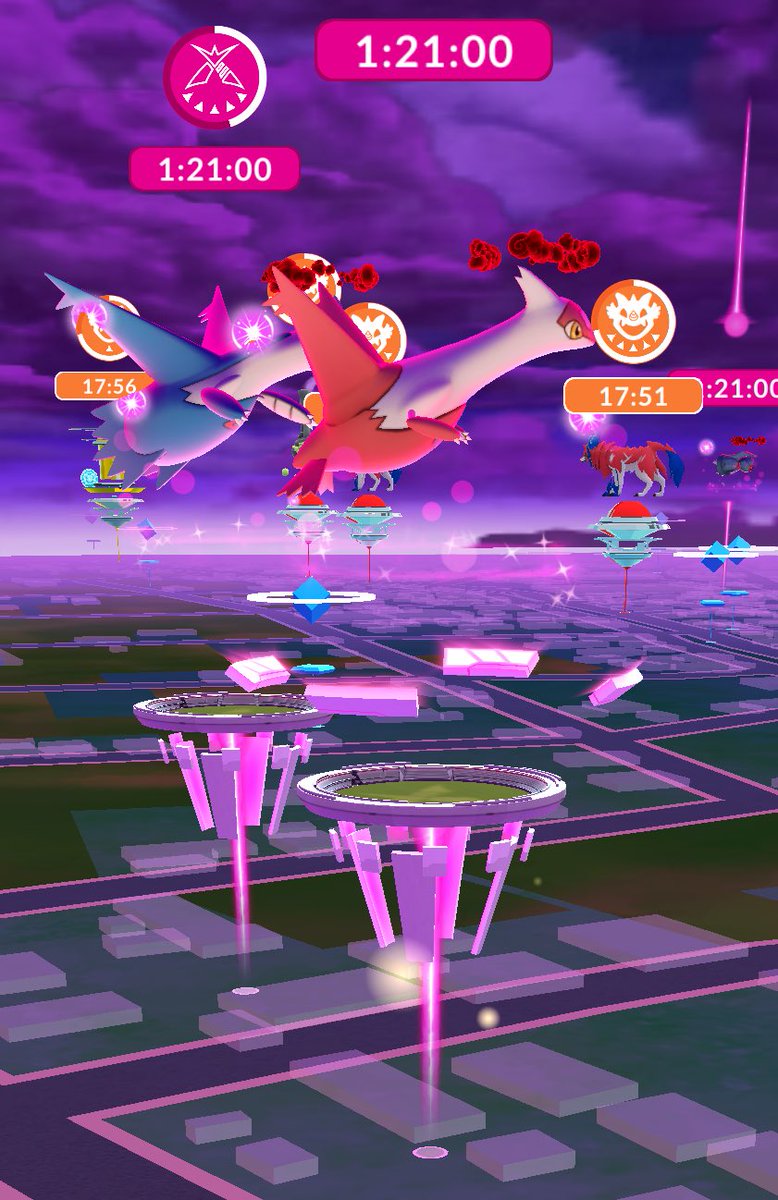 はぁ〜〜〜！2匹まとめて捕まえてぇ〜〜〜！