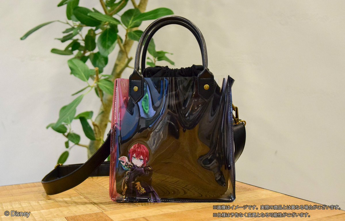 グッズ情報】 ディズニー ツイステッドワンダーランド 巾着入りクリア