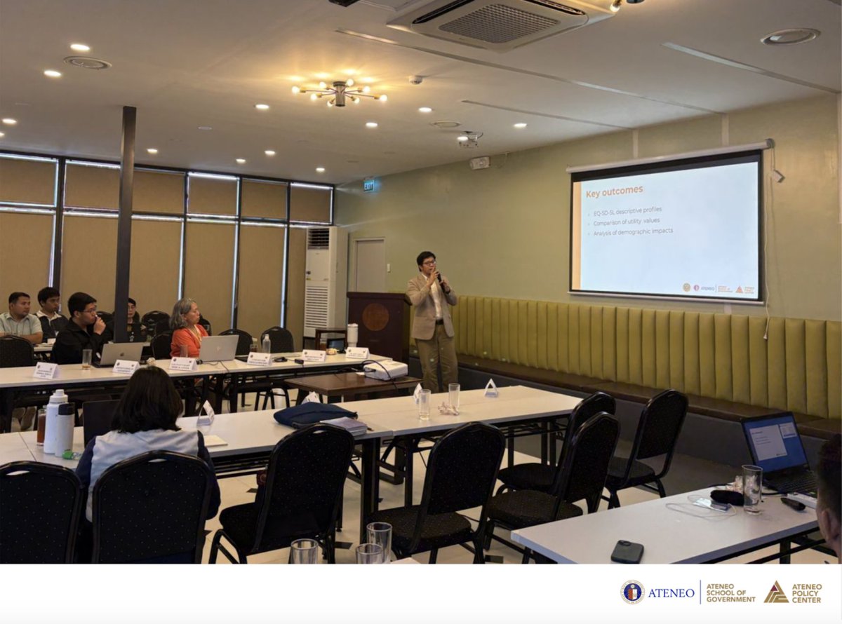 On August 6–8, 2025, the Ateneo School of Government (ASOG) joined the 3rd Quarter National Technical Working Group (NTWG) for Tobacco Prevention and Control (TPC) in Pampanga City, organized by the Department of Health – Health Promotion Bureau.

ateneo.edu/news/2025/08/1…