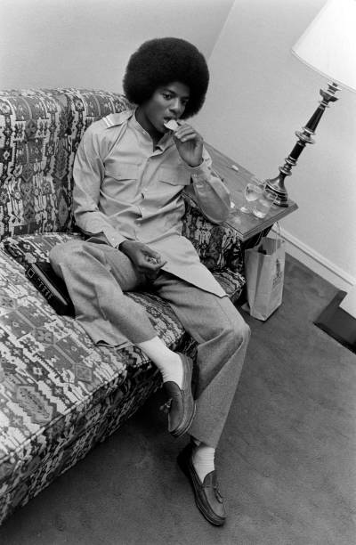 NerdJackson_'s tweet photo. Michael during an interview after his debut as the scarecrow in the film "The Wiz" October 23, 1978✨️ https://t.co/X6Mzitotci
