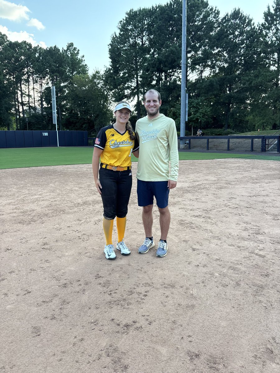Alia Rowles (@aliarowles2027) on Twitter photo Thank you <a href="/GaTechSoftball/">Georgia Tech Softball 🥇🥇🥇🥇🥇</a> coaches and players for a great camp today! I loved all of the drills and instruction!
Go Yellow Jackets!
<a href="/Coach_A_Mo/">coacн мoraleѕ</a> <a href="/Bolandev3/">Deven Boland</a> <a href="/joshbaer24/">Josh Baer</a> <a href="/CheetahsBaer/">Chicago Cheetahs 18u Baer</a> Thank you <a href="/GaTechSoftball/">Georgia Tech Softball 🥇🥇🥇🥇🥇</a> coaches and players for a great camp today! I loved all of the drills and instruction!
Go Yellow Jackets!
<a href="/Coach_A_Mo/">coacн мoraleѕ</a> <a href="/Bolandev3/">Deven Boland</a> <a href="/joshbaer24/">Josh Baer</a> <a href="/CheetahsBaer/">Chicago Cheetahs 18u Baer</a>