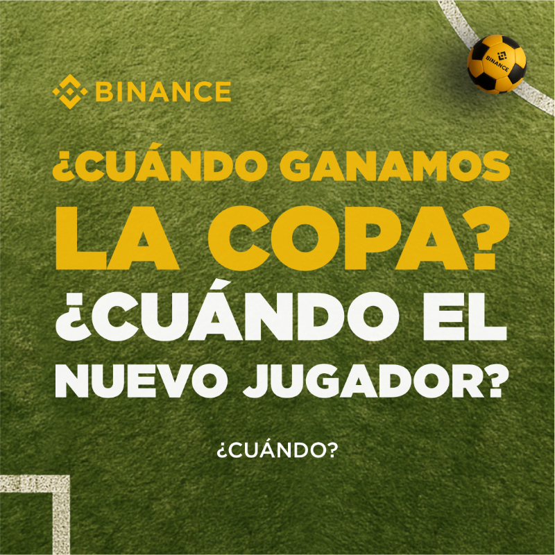 binance's tweet photo. Esta temporada de futbol, arranca con un cambio de juego hacia tus objetivos con Binance