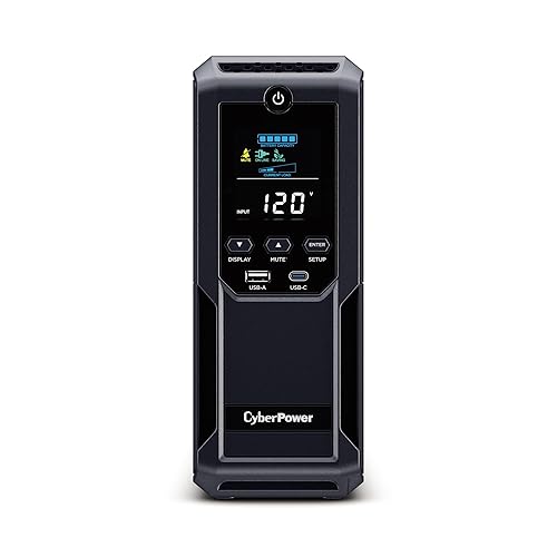 I just received CyberPower BRG1500AVRLCD2 Intelligent LCD UPS System, 1500VA/900W, 12 Outlets 2 USB Ports, AVR, Mini-Tower, UL Certified, 5-Year Warranty - 1500VA from MrP via Throne. Thank you! throne.com/unknownorchid #Wishlist #Throne