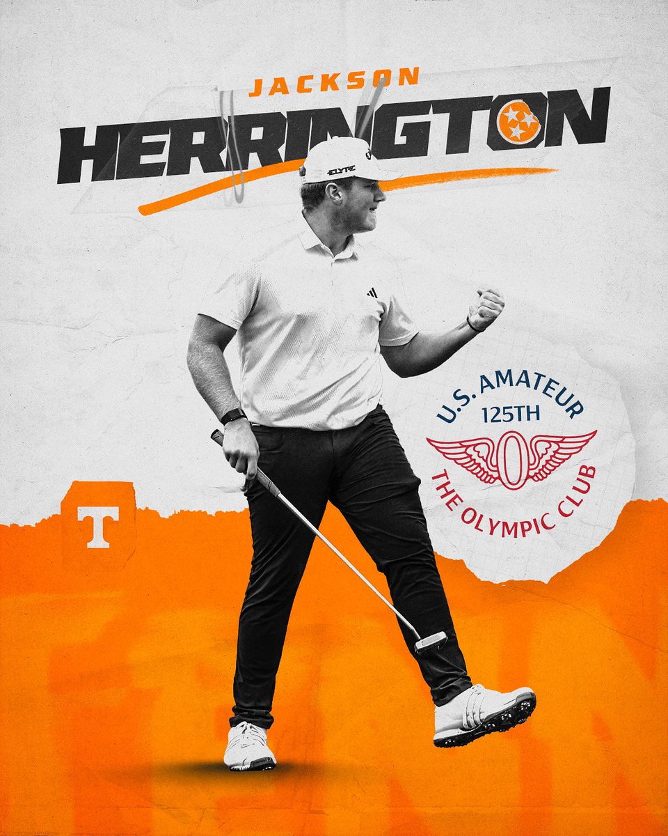 Making Rocky Top Proud🍊

Congrats to Jackson Herrington on his runner-up finish at the U.S. Amateur!  

#GBO 🍊⛳️