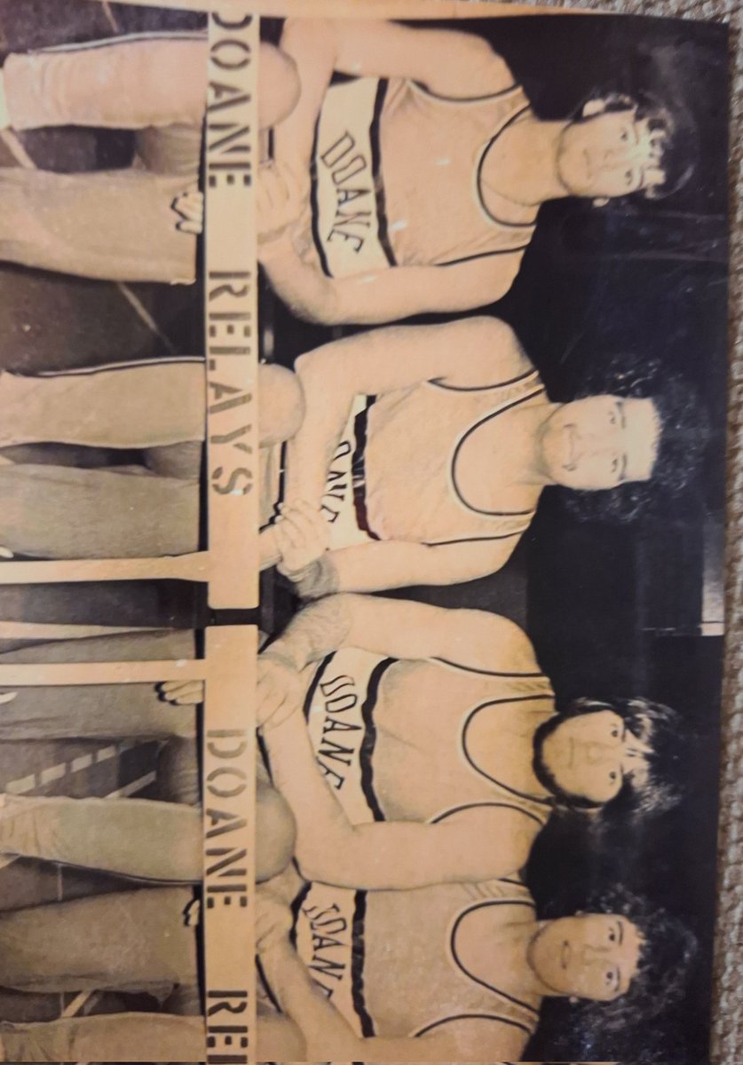 Timjazz6's tweet photo. 1977 hurdles squad l to r, Scott Nisely, Mike Landerfield, Mike Ulmer and myself. We loved to race... https://t.co/yOBp7NI1WR