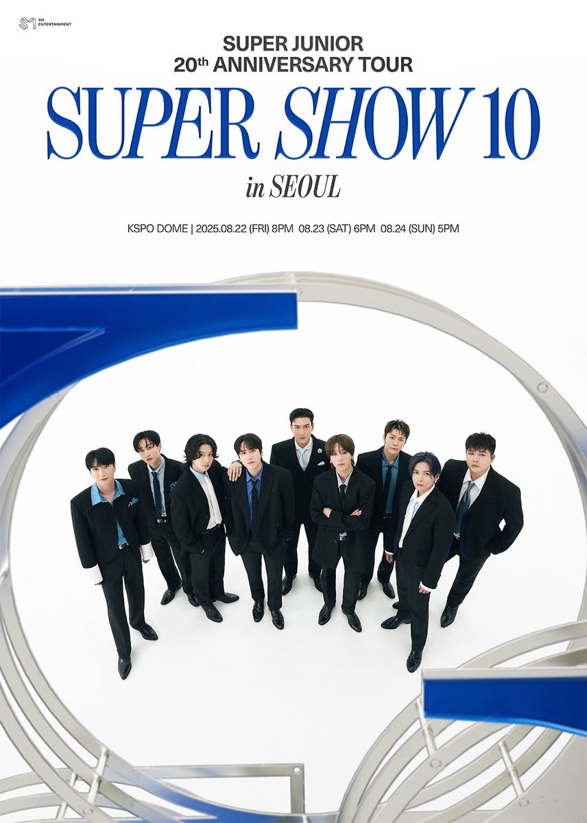 슈퍼주니어 콘서트 ‘슈퍼쇼 10’, 전 세계 14개 지역 극장 상영!
20주년 변함 없는 ‘K팝 레전드’ 인기에 온라인 생중계도 추가

m.entertain.naver.com/home/article/3…

#슈퍼주니어 #SUPERJUNIOR
#SUPERSHOW #SUPERSHOW10
#20th_Anniversary_TOUR