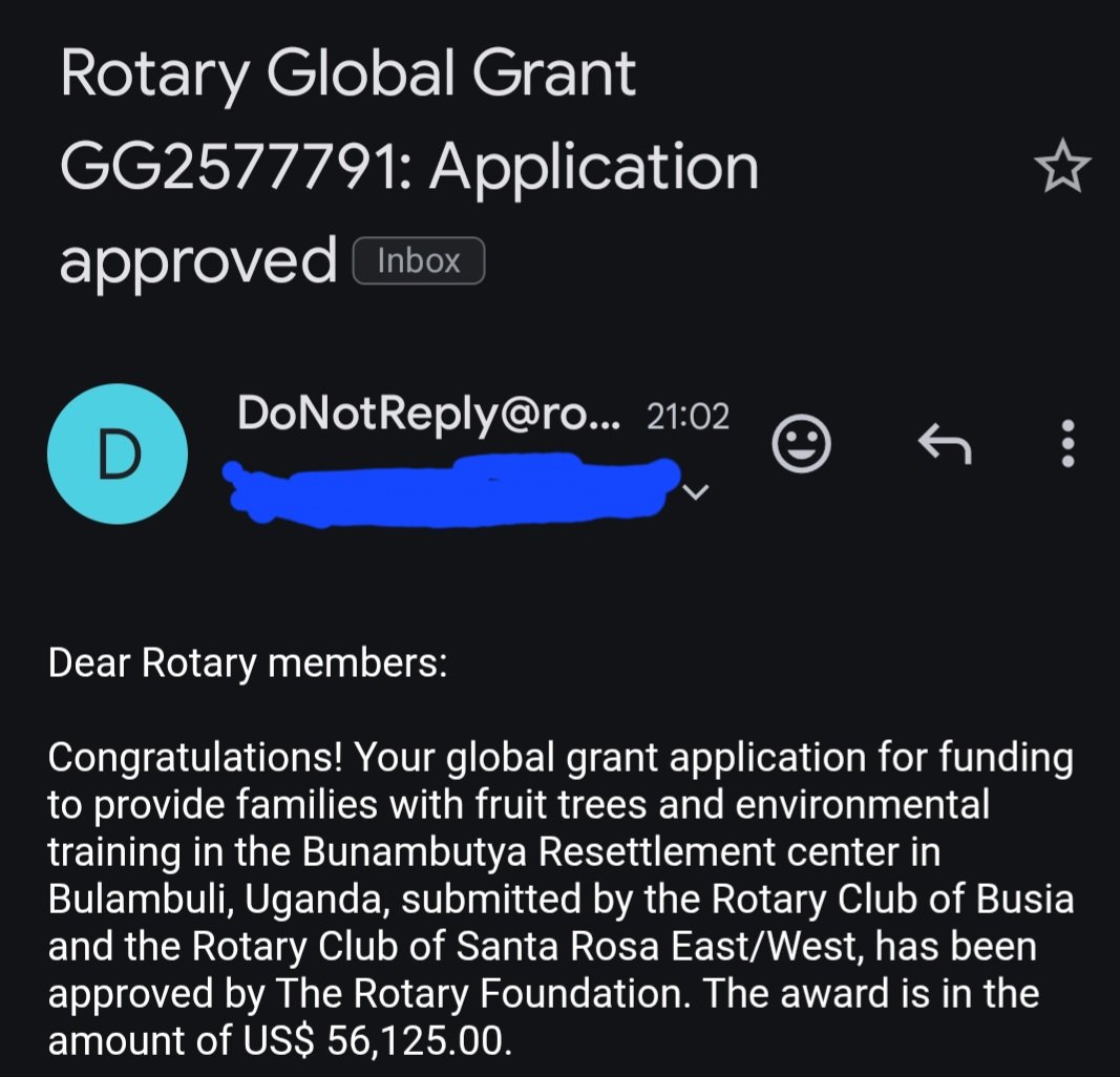 Rotary Club of Busia tweet media