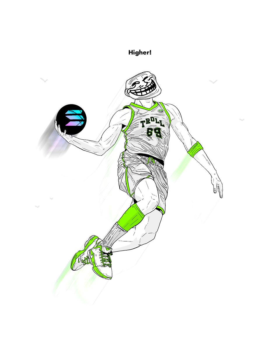 Created a new wallet, and transferred all my $TROLL to it. No other coin in it. 
It's the only meme i am confident, can go to 1B at least.

I keep saying it; TROLL is a real meme, how many memes have this many meme to play with and post, you see them everyday on the timeline.