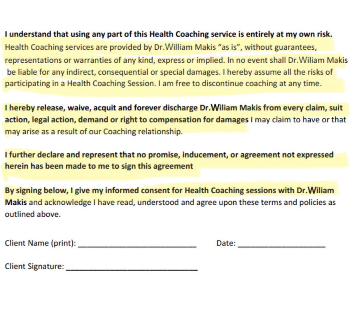 LA🇨🇦🦋 (@bornfree_isms) on Twitter photo So about <a href="/MakisMD/">William Makis MD</a> and his ‘consent and waiver’ form…..
-You must agree that he is NOT in any way a physician, MD, or oncologist
-You provide your own oncologist’s scans/labs (he can share them)
-Upfront payment
*$500 for 1 hour.
*$1500 for 3 month protocol So about <a href="/MakisMD/">William Makis MD</a> and his ‘consent and waiver’ form…..
-You must agree that he is NOT in any way a physician, MD, or oncologist
-You provide your own oncologist’s scans/labs (he can share them)
-Upfront payment
*$500 for 1 hour.
*$1500 for 3 month protocol