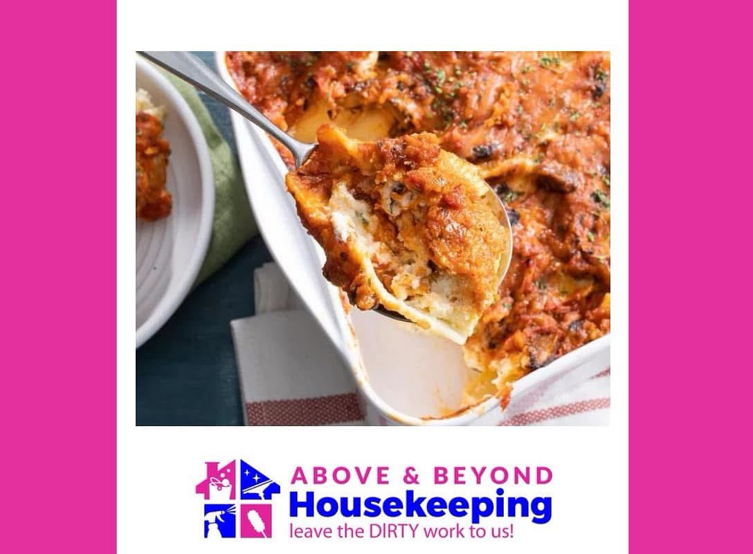 A_BHousekeeping's tweet image. Indulging in Scrumptious Sundays with some
mouthwatering stuffed shells! 🤤 Check out the link below for a delicious twist on this recipe! 365daysofbakingandmore.com/baked-stuffed-…
#ScrumptiousSundays #StuffedShells #AboveAndBeyondHousekeeping