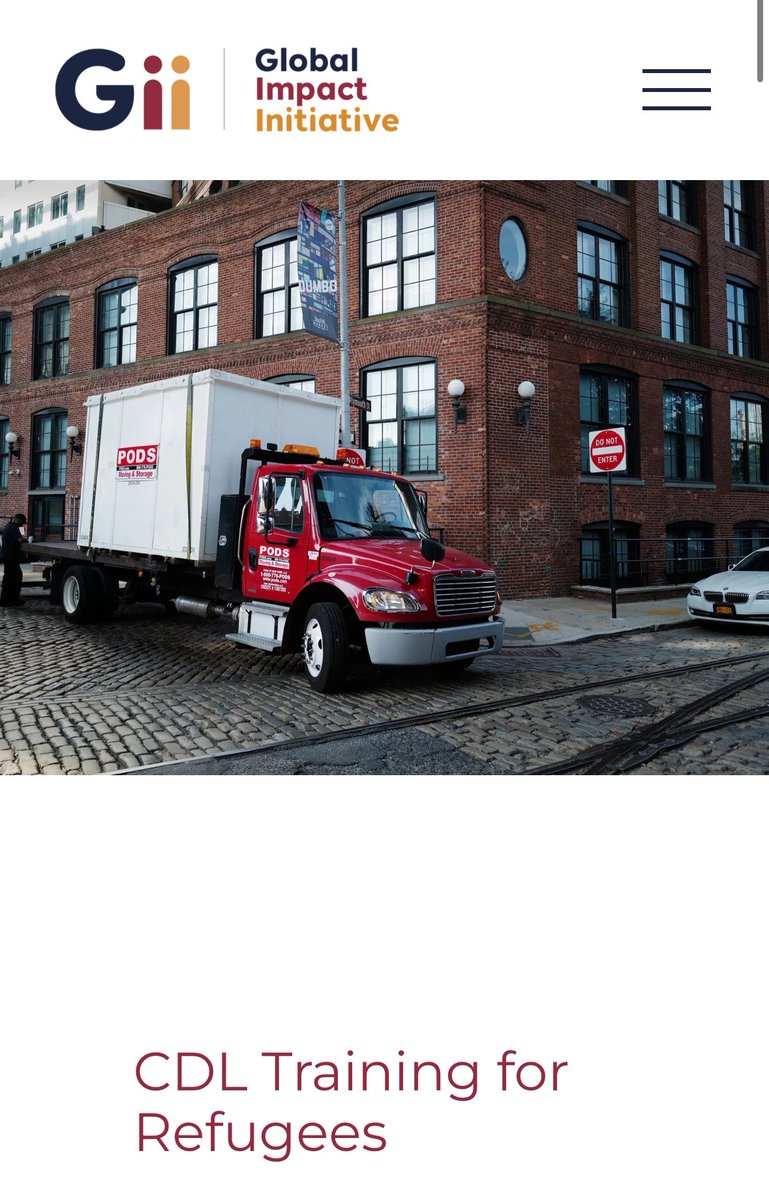 memeticsisyphus's tweet image. This lovely program is dedicated to training non-English speaking migrants get their CDL. And yes they receive grant money to do so.