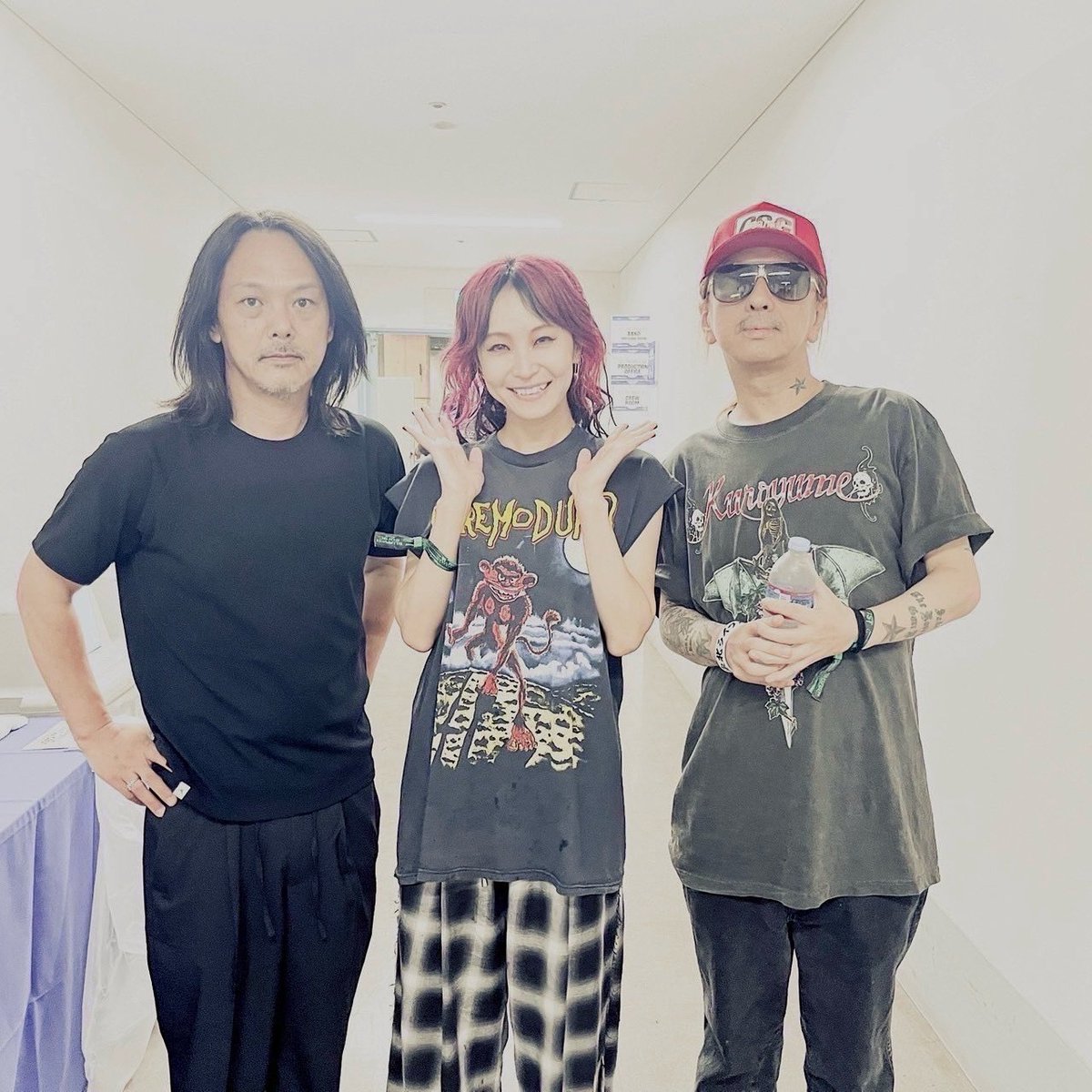 LiSA_OLiVE's tweet image. 岐阜のスター先輩、黒夢さまについに会った‥！！😳😳😳😳😳😳😳本当にいらっしゃった‥！！😳😳😳😳😳夢だけど夢じゃなかった‥！！🥹♥️♥️♥️♥️
ほんんんんとうにうれしい‥！
@KUROYUME2025 
#サマソニ