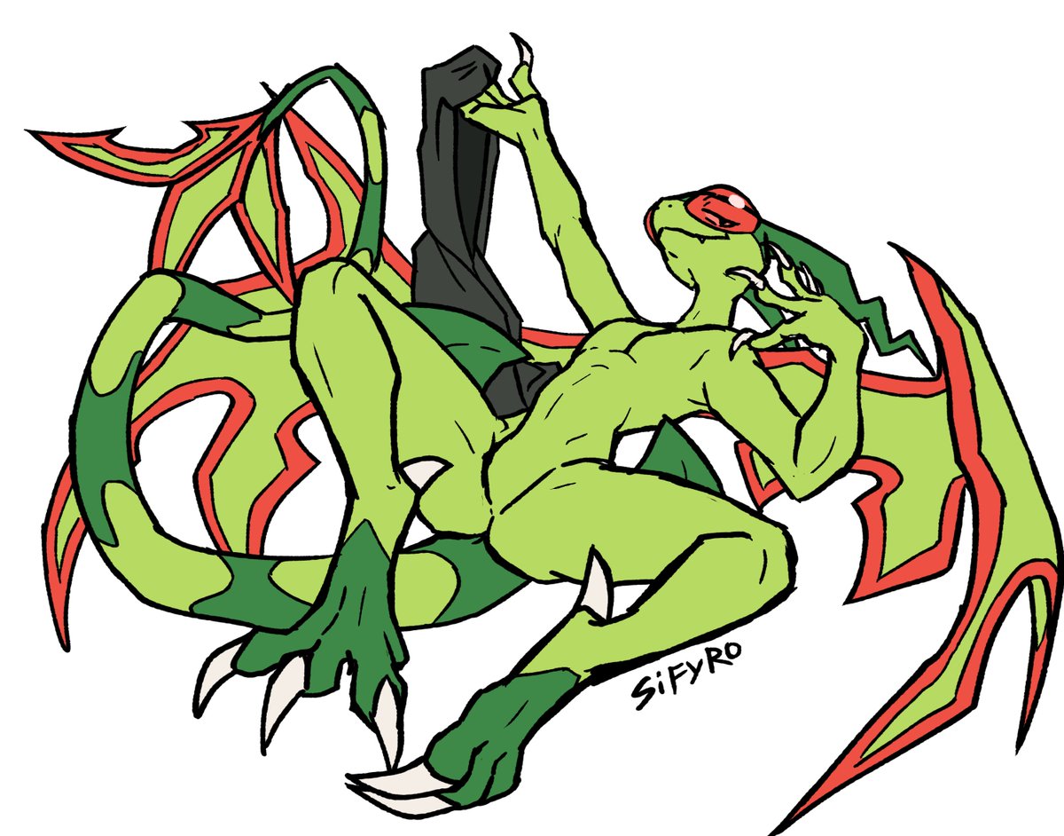More Zek 's Flygon but mature marked
