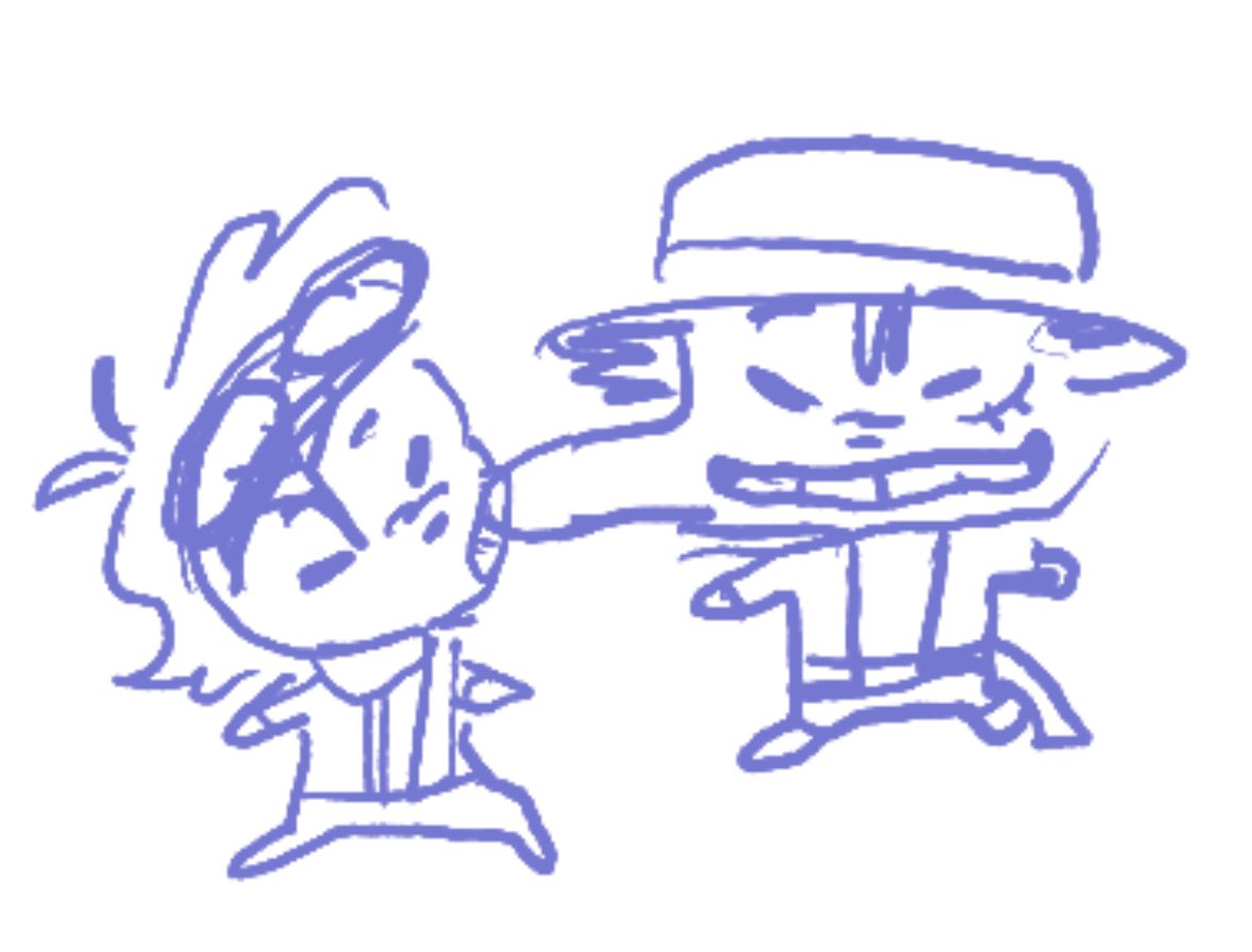 rotoe_'s tweet image. Kobylu where Koby chews on luffy