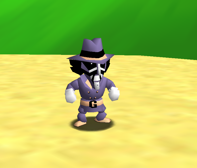 the great gatzb in mario 64 update:

surprise! im making two characters for mario 64. its my birthday so i get to reveal both in one day. #awesomesauce