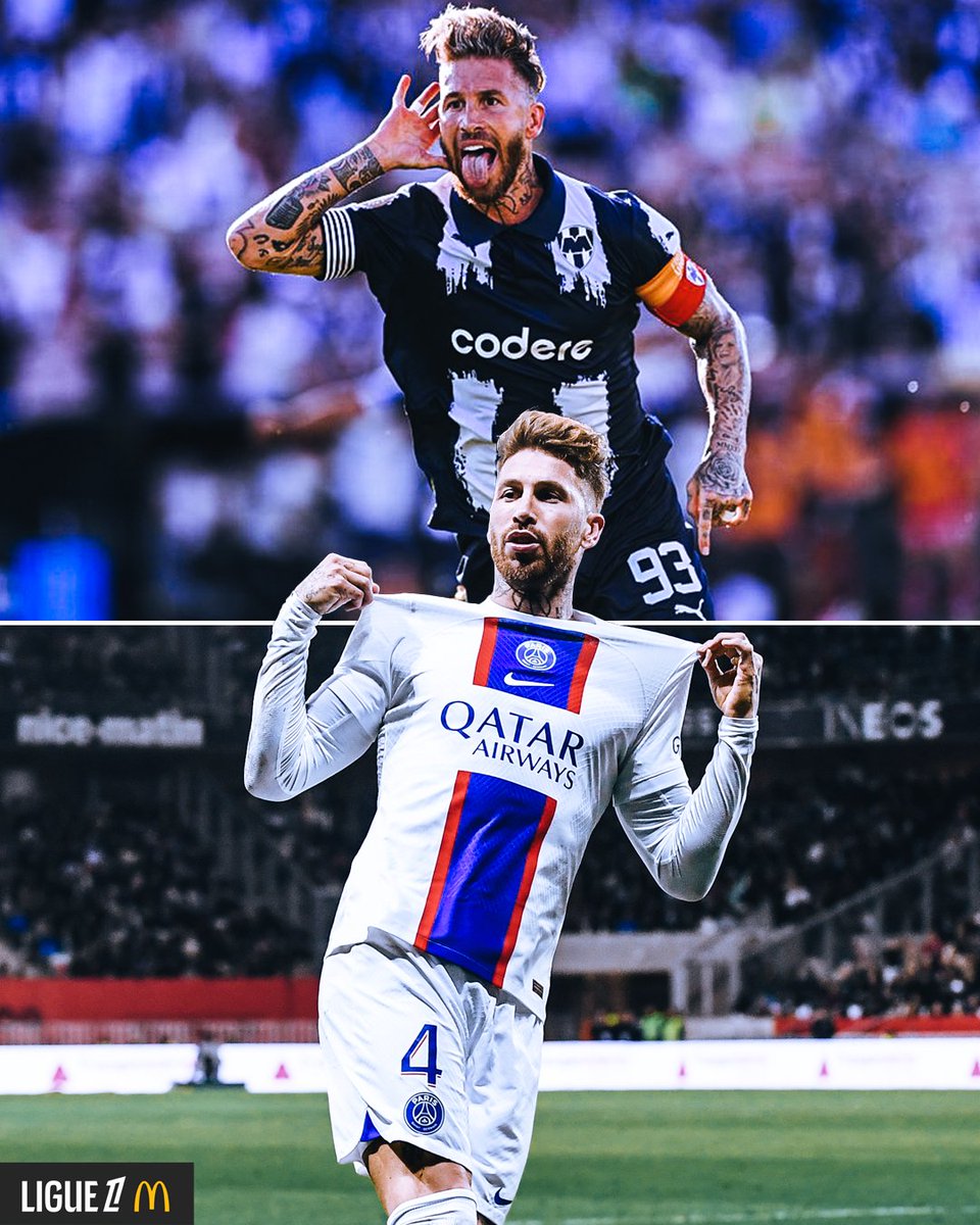 Ligue1_ESP's tweet image. Referentes que siempre serán referentes @Rayados @SergioRamos
