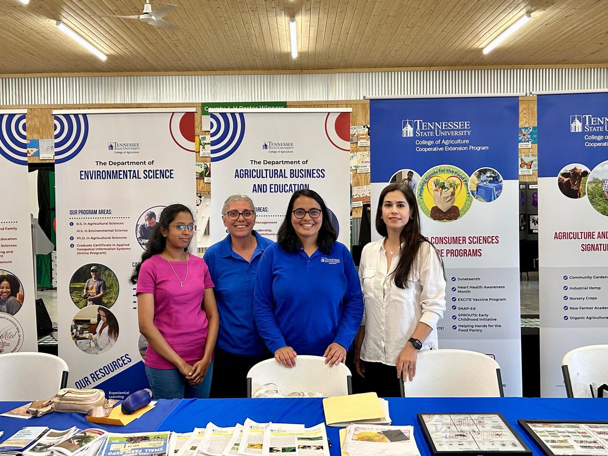 Pratimasubedii's tweet image. I had a great time volunteering at the TSU College of Agriculture booth during the Tennessee State Fair. #Extension #CollegeofAgriculture